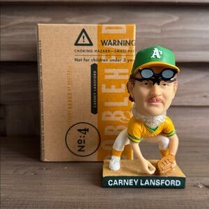 Oakland A’s 2004 SGA Carney Lansford Bobblehead